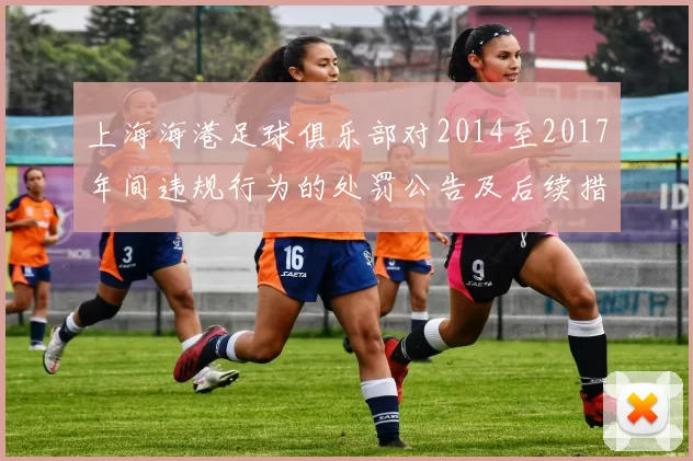 上海海港足球俱乐部对2014至2017年间违规行为的处罚公告及后续措施说明